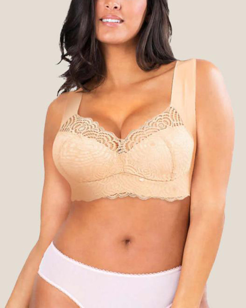 🤩LAST DAY OF SALE 🔥Ultimate Lifting & Support Lace Plus Size Bra
