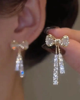 Sparkling Butterfly Earrings
