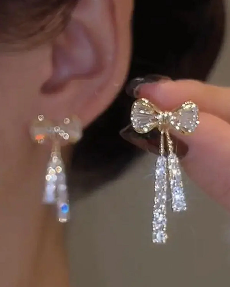 Sparkling Butterfly Earrings