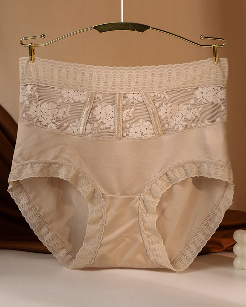 High Waist Lace Women's Panties