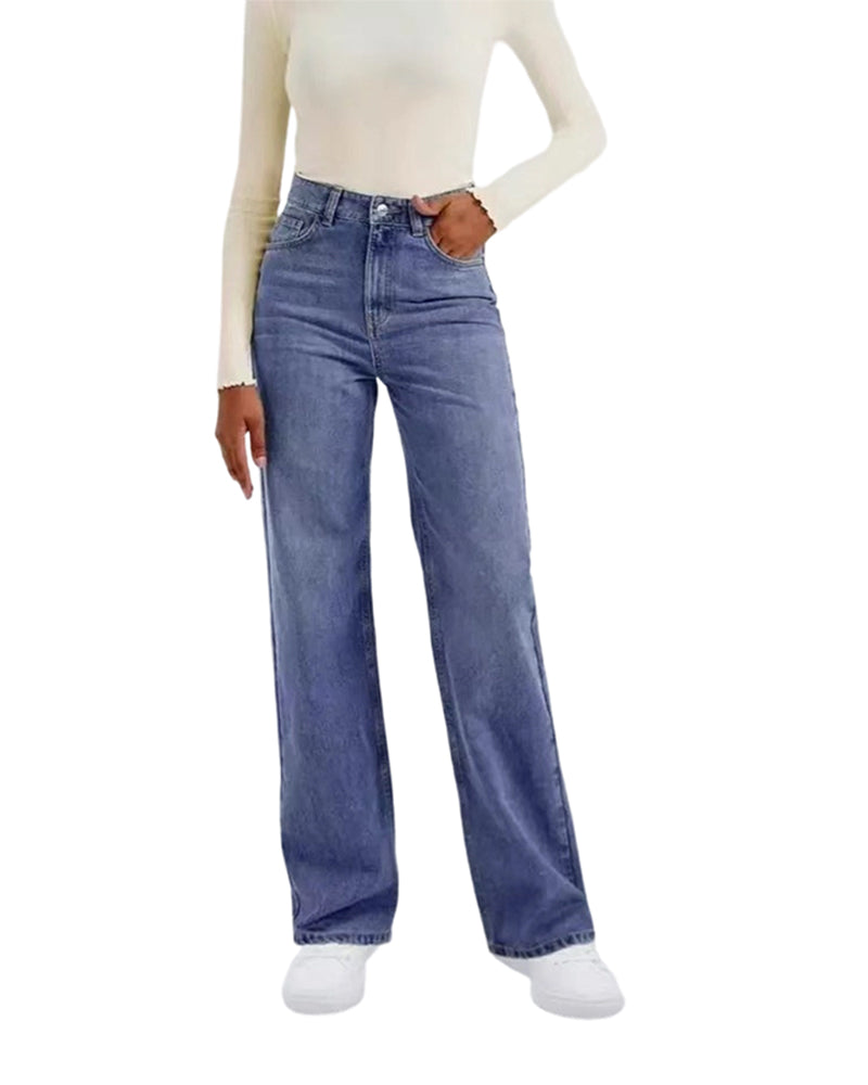 Loose Straight Leg Jeans