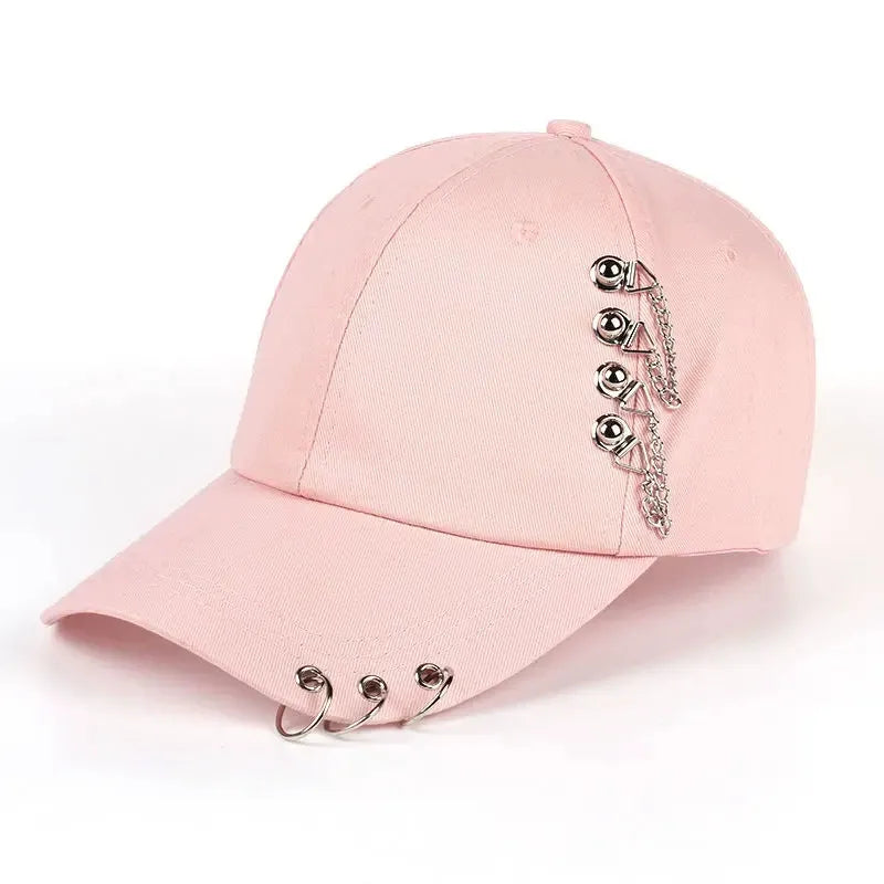 Iron Hoop Personalized Korean Style Baseball Cap