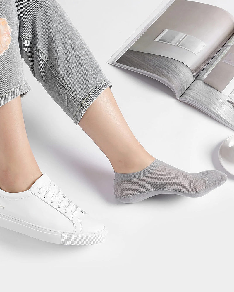 Men's Ice Silk Boat Socks