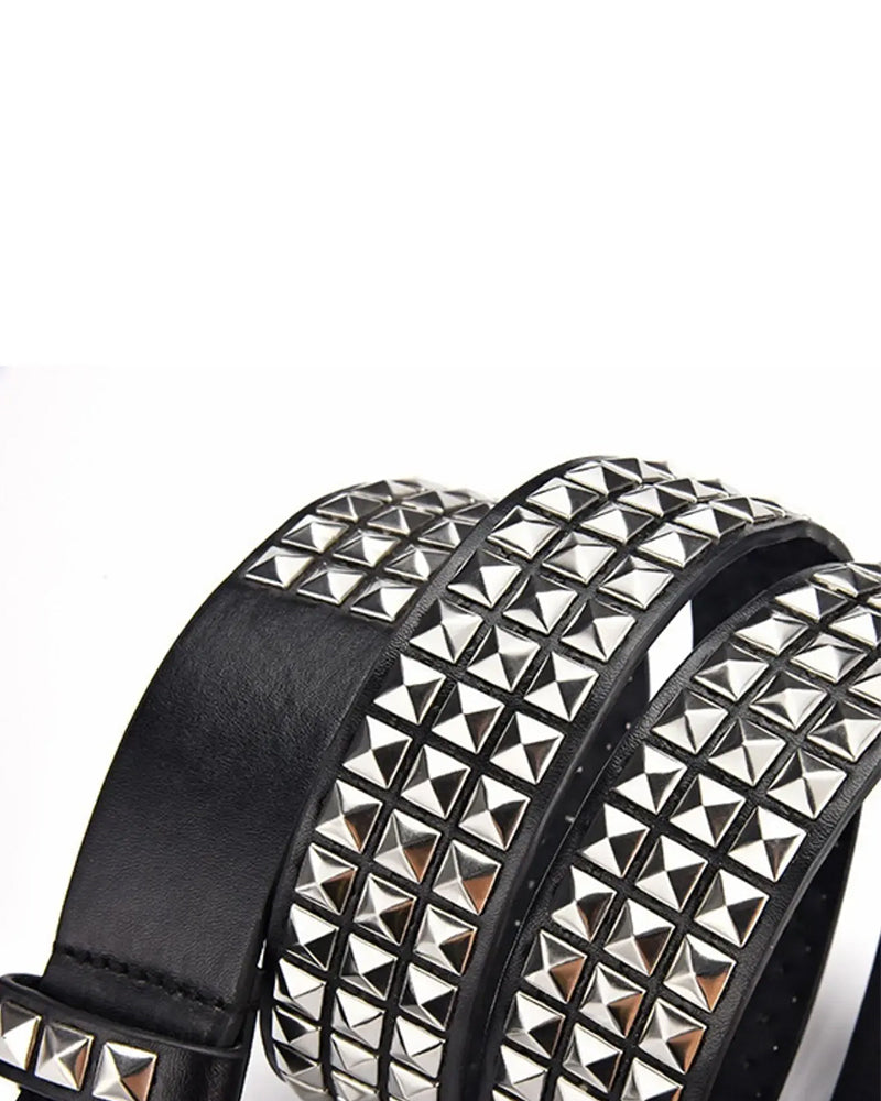 Punk Rivet Trendy Belt