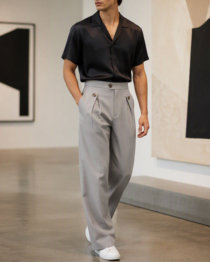 ⏰Men's Straight Leg Wrinkle Resistant Pants 👖