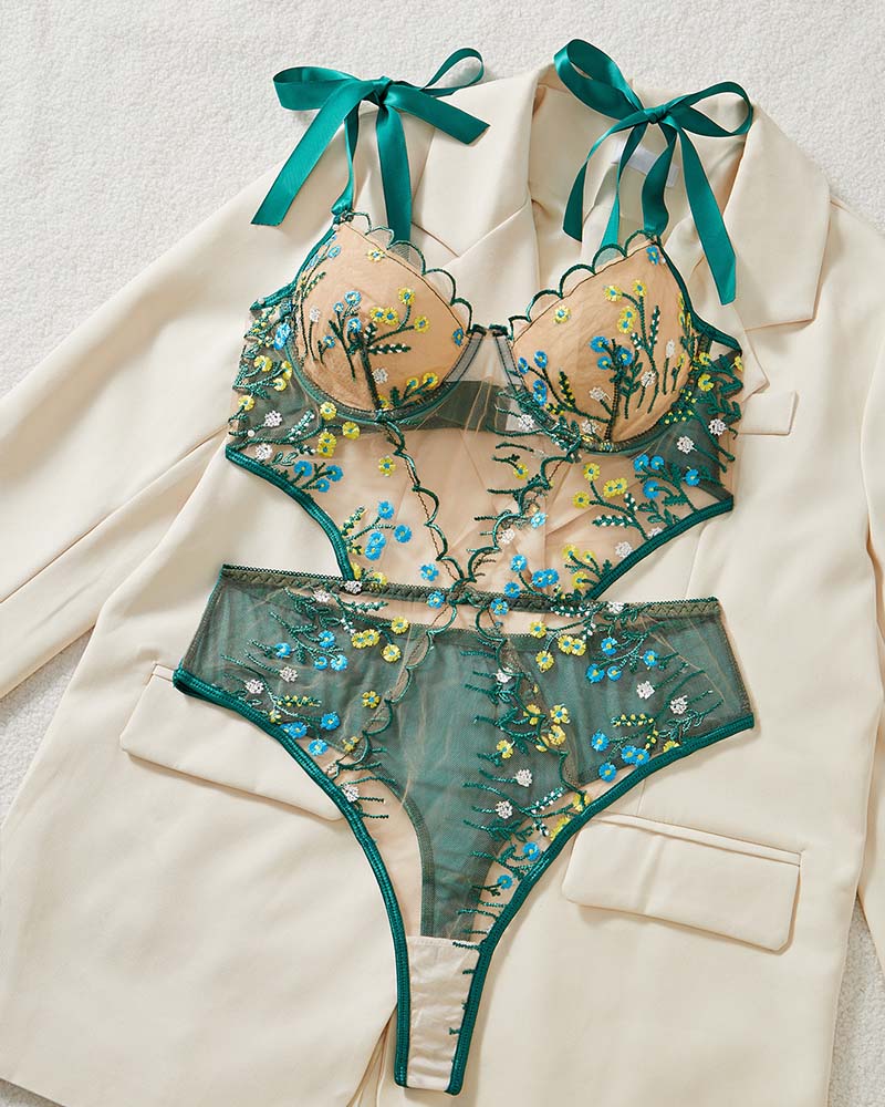 A-PINK MESH LINGERIE