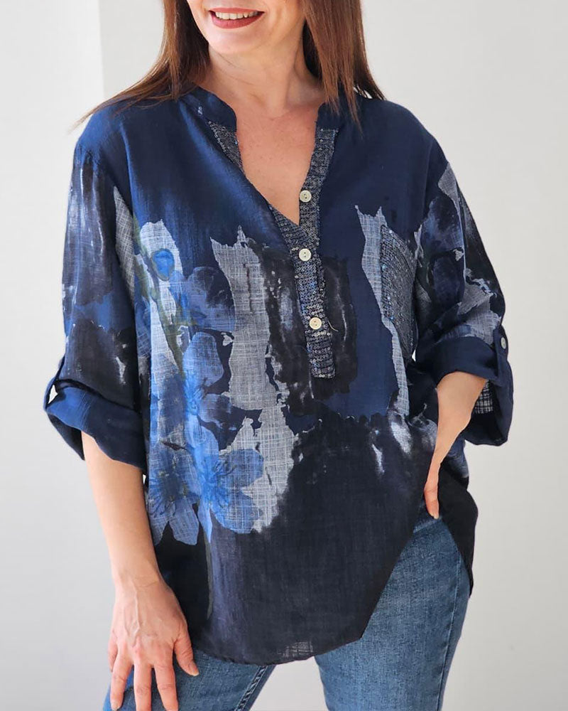 Fashion Ink Floral Shirt