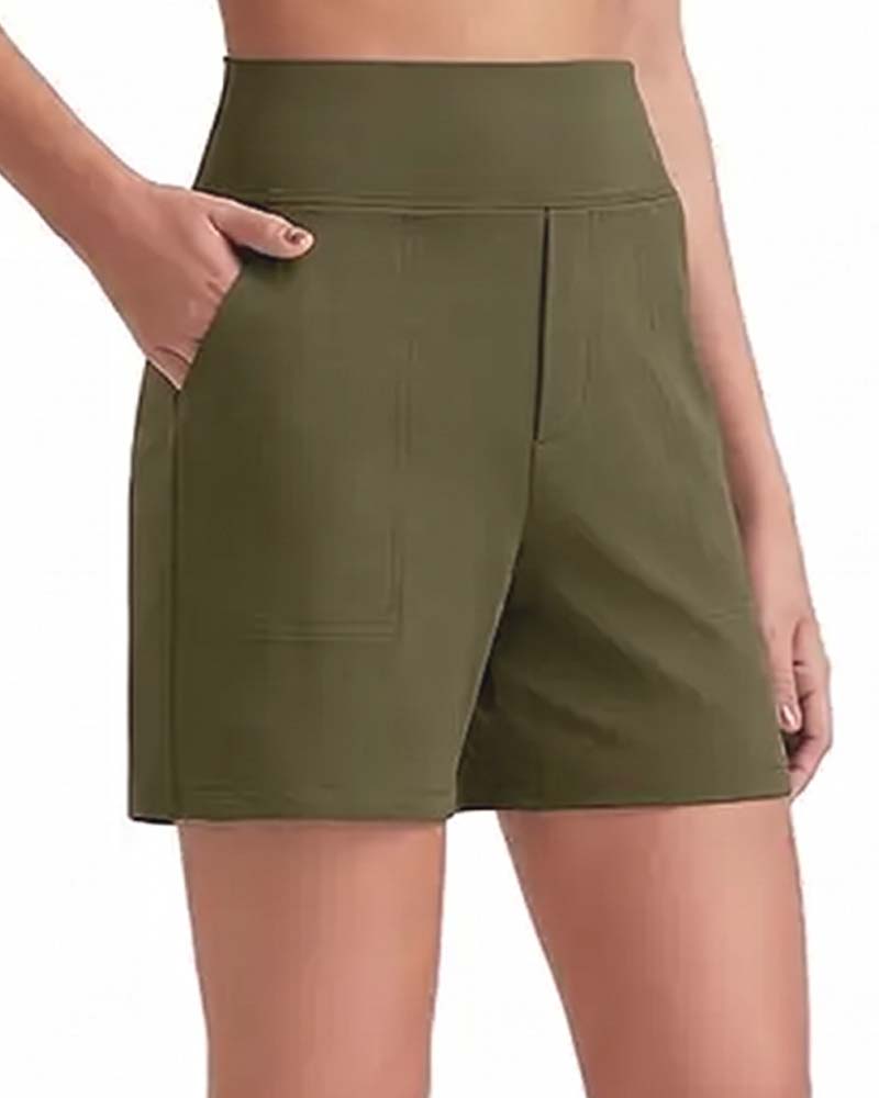 High Waist Athletic Running Short