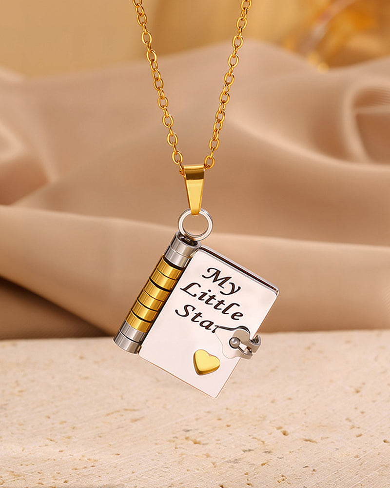 💥💥My Little Star Book Necklace