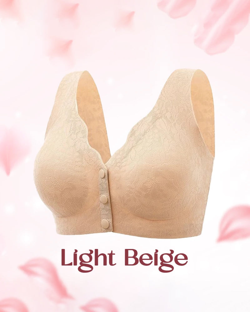 A Front-Closure Seamless Bra