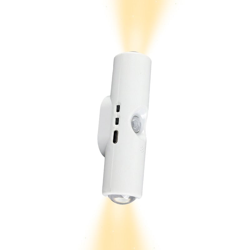Dual-Head Cat's Eye Sensor Wall Light