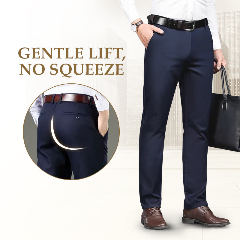 Men's High Stretch Straight Fit Pants