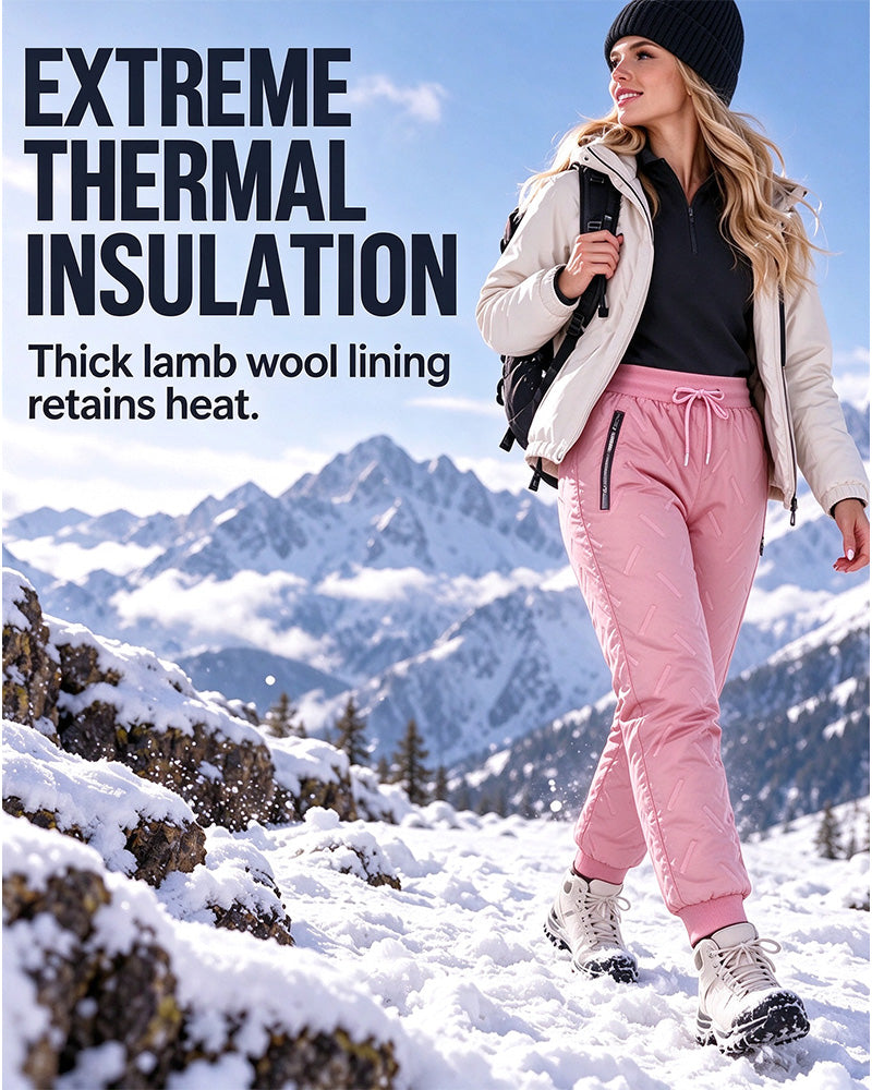 Fleece-Lined Outdoor Thermal Pants