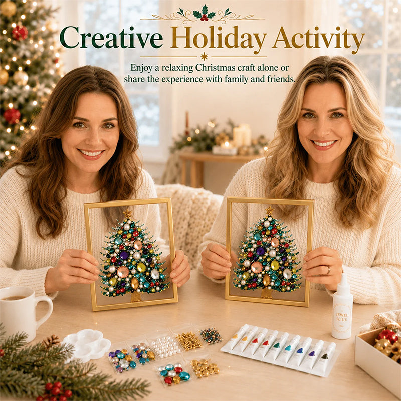 DIY Jewelry Christmas Tree Set