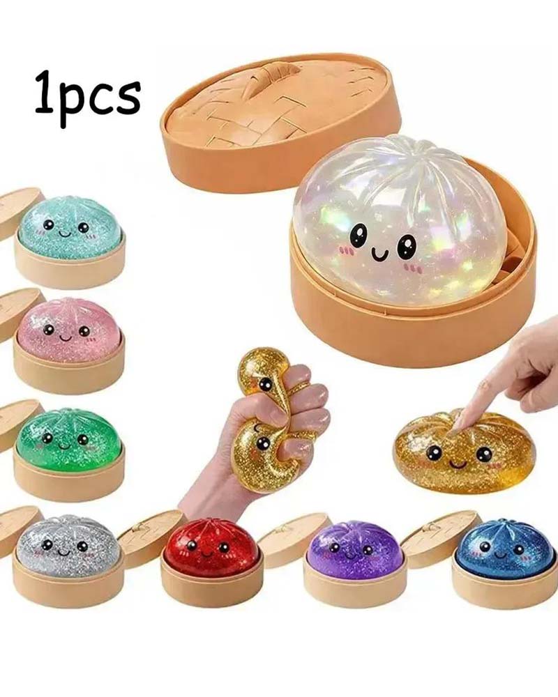 Halloween Cute Scary Ghost Maruko Squishy Squeeze Toy Set, Mini Portable Stress Toy, Sensory Products for Halloween Things, Party Treat Bag Fillers & Mini Gifts