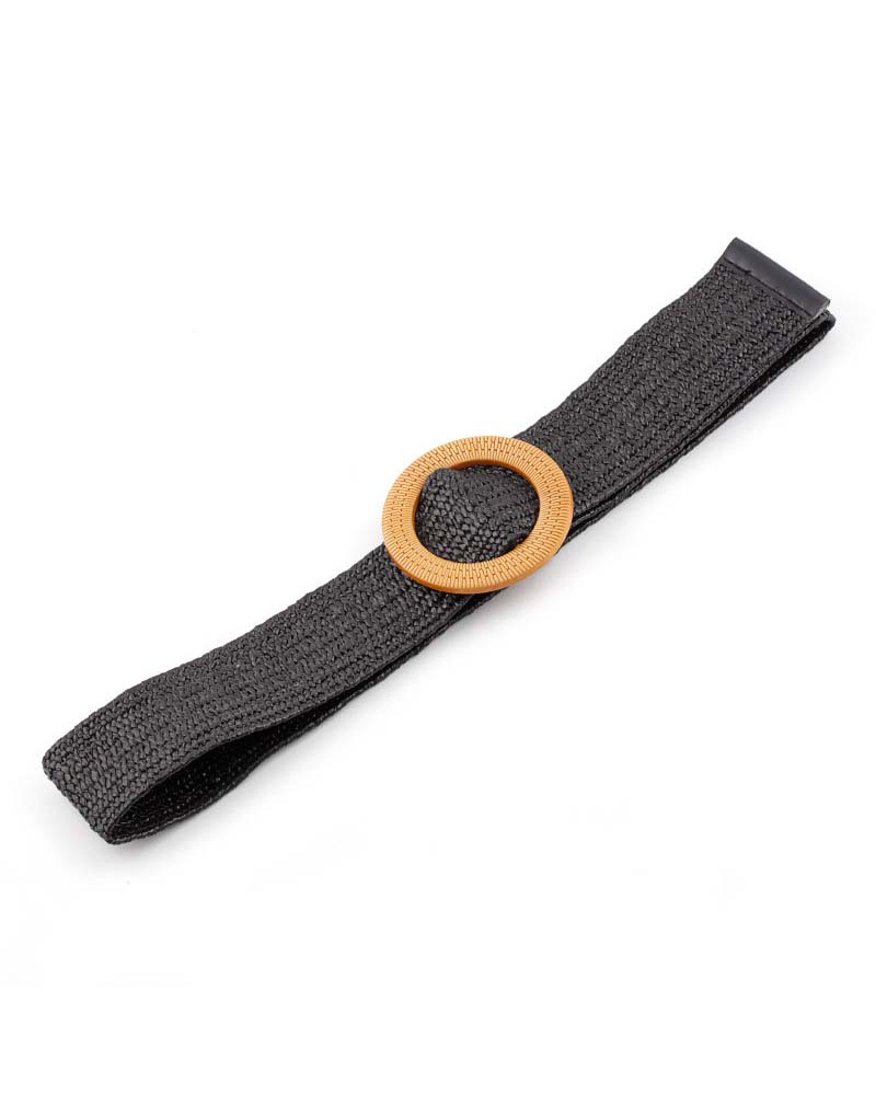 Boho Style Buckle Elastic Belt