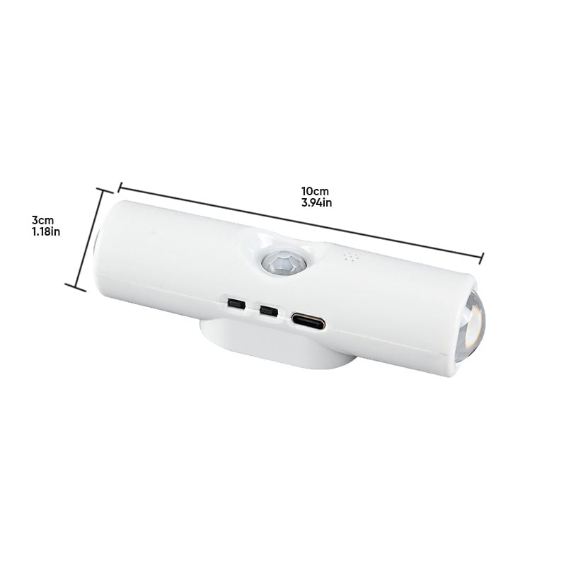Dual-Head Cat's Eye Sensor Wall Light
