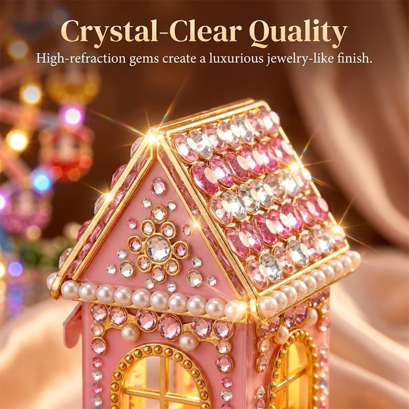 3D LED Christmas Diamond Art DIY Kit