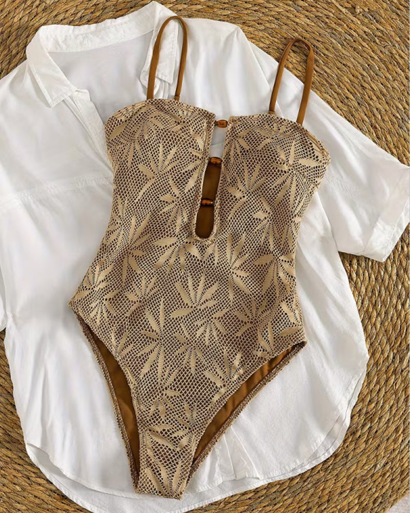 Boho Style Halter One-Piece