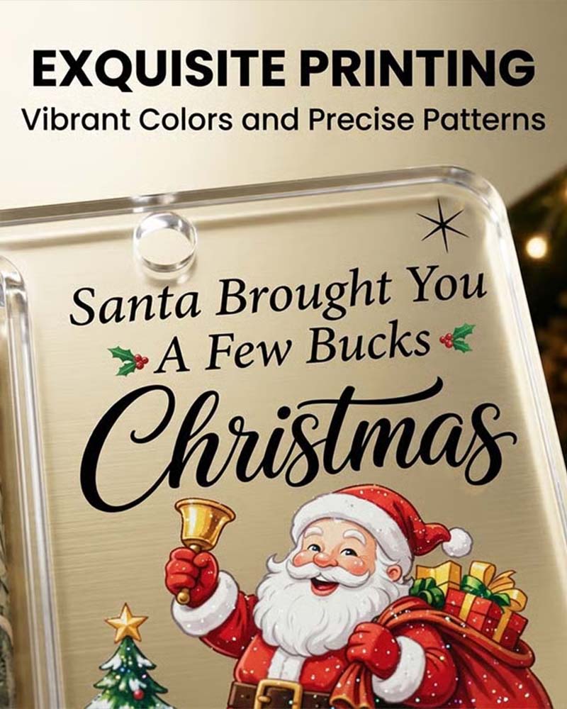 Christmas Cash Gift Ornament