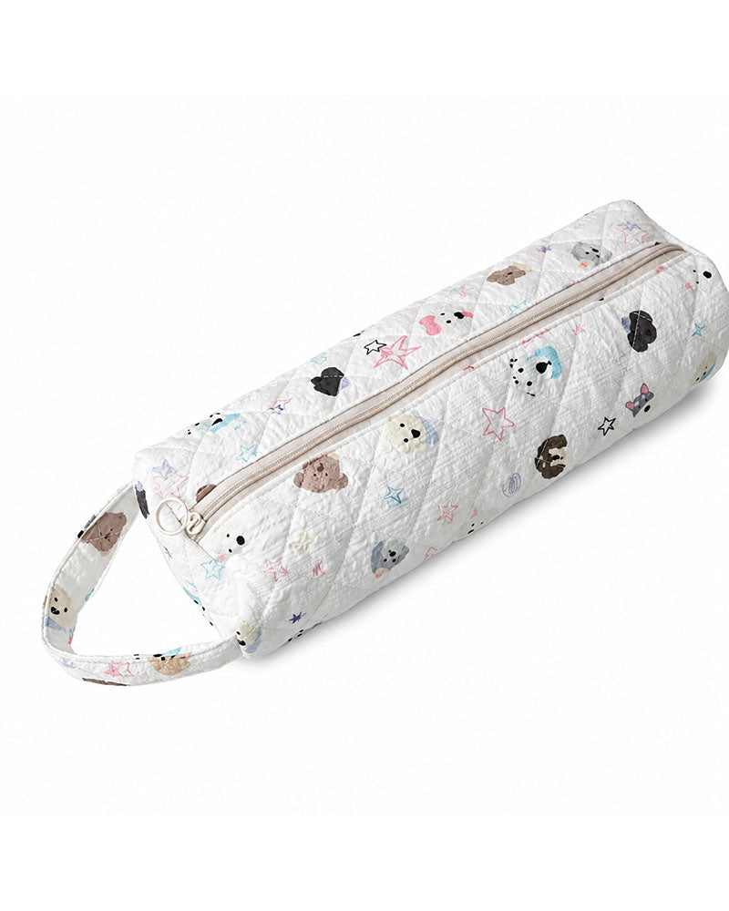 Portable Quilted Travel Storage Bag