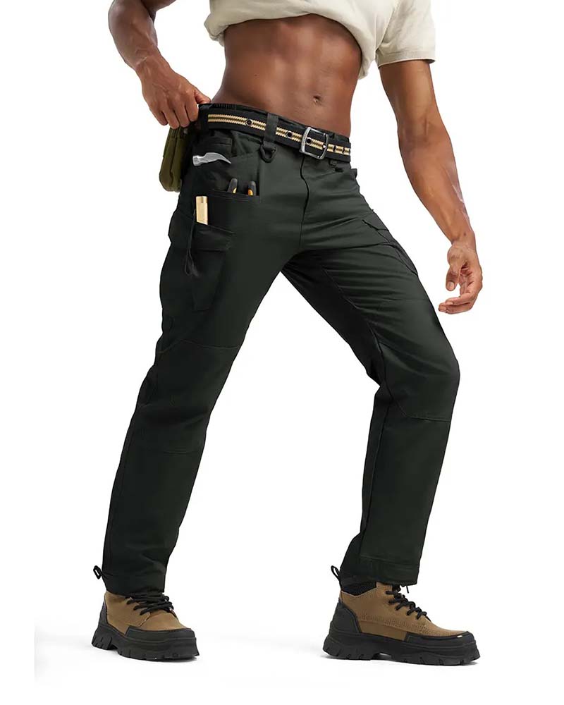 Pocket Straight Cargo Pants