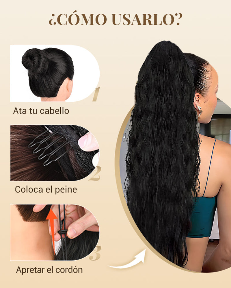 Long Voluminous And Curly Hair Extension