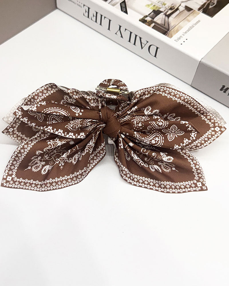 Fashion Paisley Hair Clip