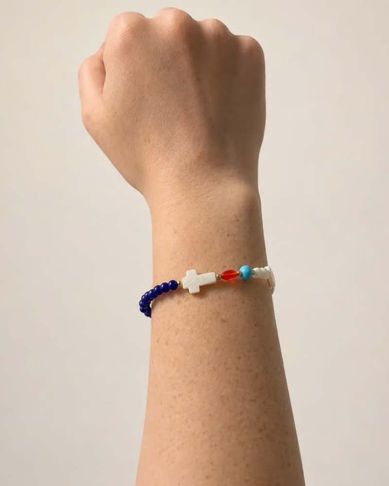 ✝️Handmade Story of Jesus Bracelet❤️Wear the Story. Carry the Faith.