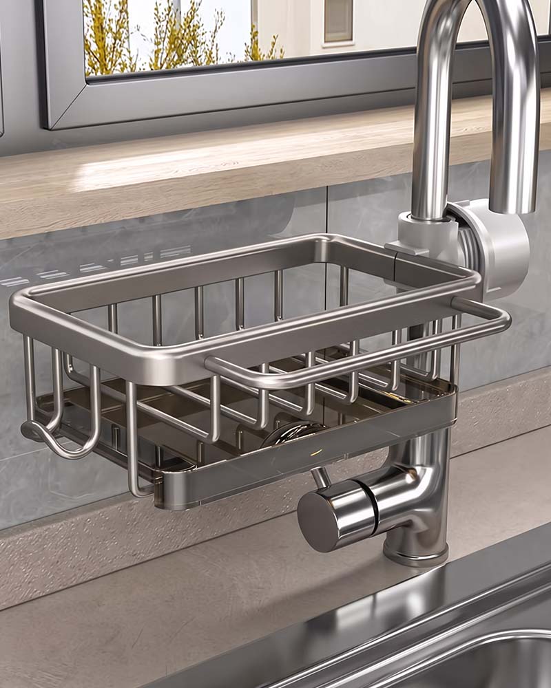 Kitchen Sink Faucet Organizer