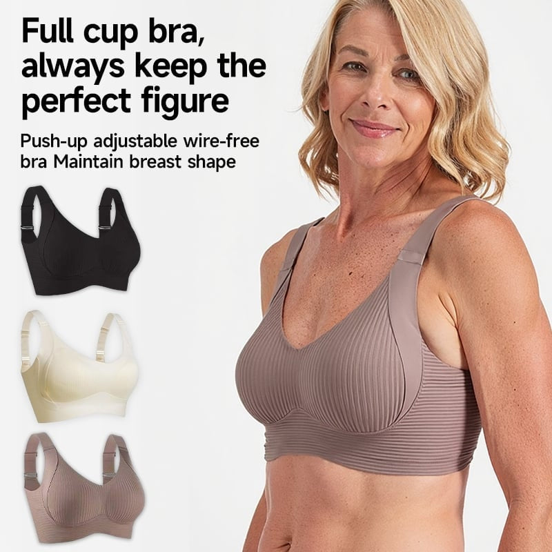 Aumora🔥Wire-free push-up bra 👍 No more sagging breasts