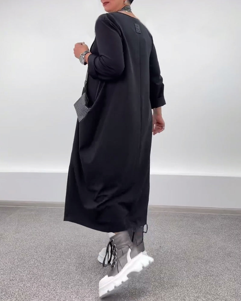 Casual Fashion Loose Halter Neck Dress