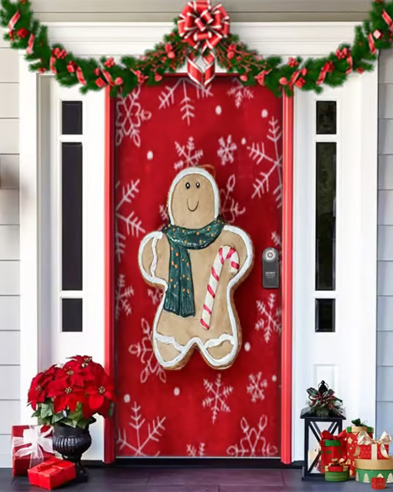 🌟2025 Christmas And Halloween Front Door Decoration