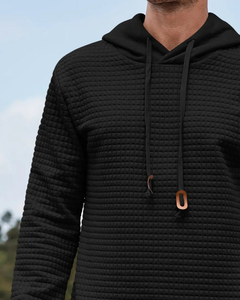 Men's Hooded Solid Hoodie