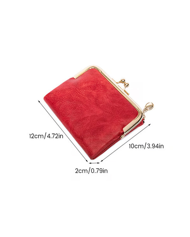 Mini Fashion Ladies Square Short Wallet