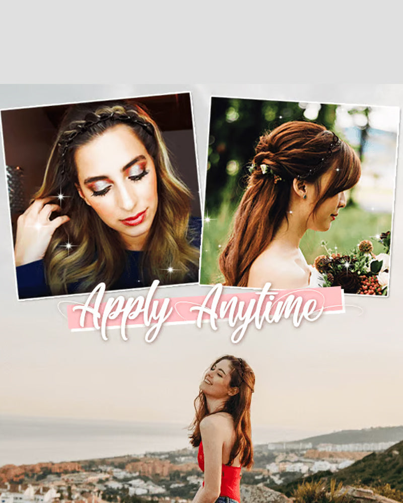 Hairstyle Headband With Clips