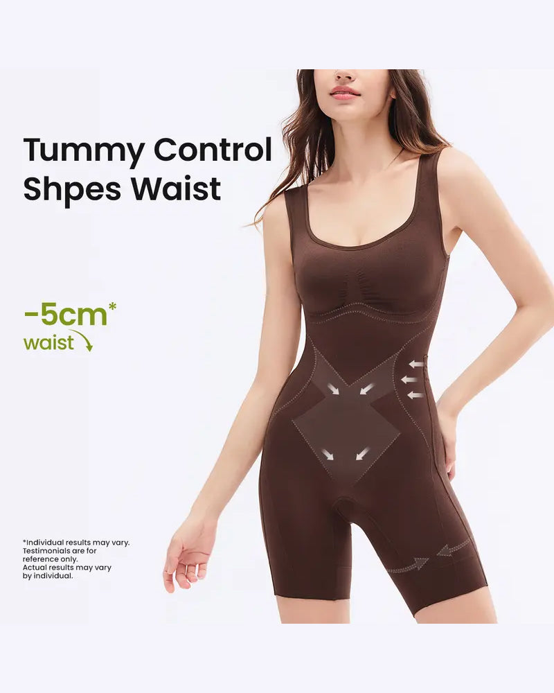 Tummy Control Butt Lifter Faja Bodysuit