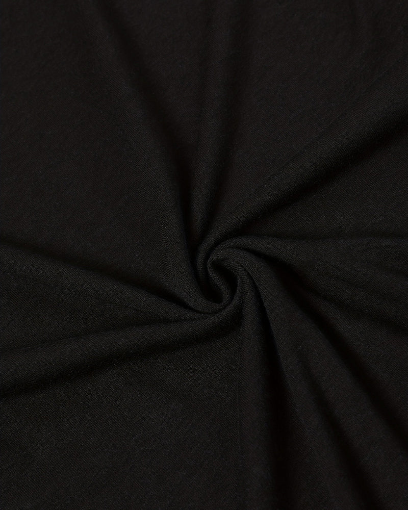 V-Neck Suspender Slit Printed Dress