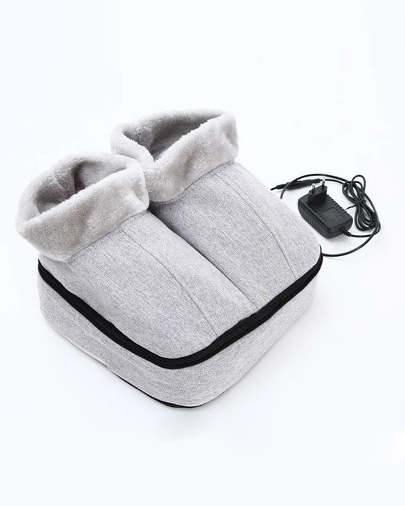 2-in-1 Electric Foot Warmer with Massage