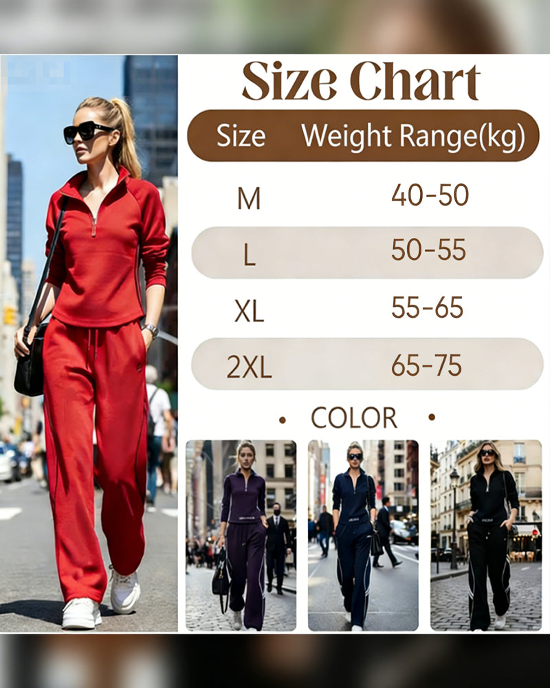 Casual Sports Figure-Flattering Two-Piece Sets