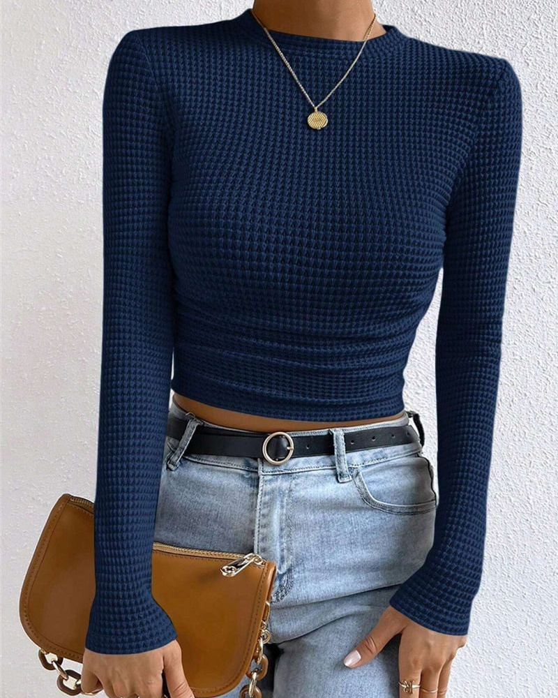Slim Fit Versatile Long Sleeve Top
