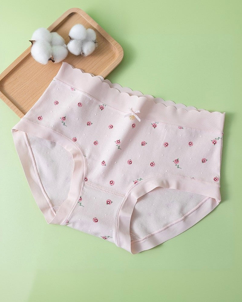 Casual Printed Seamless Panties