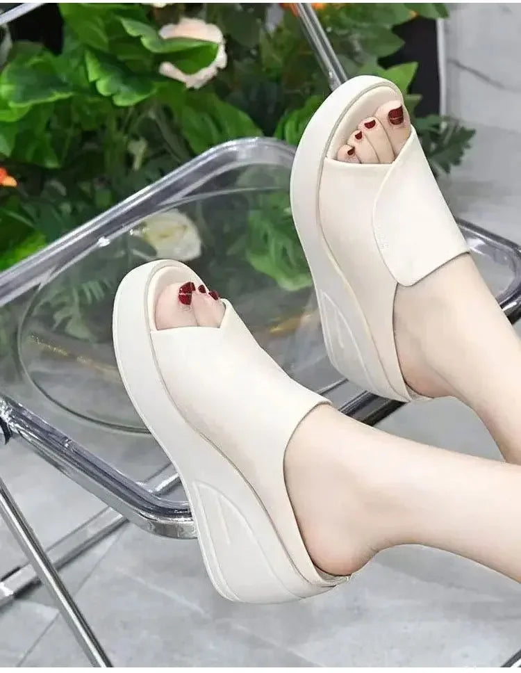 soft sole wedge sandals