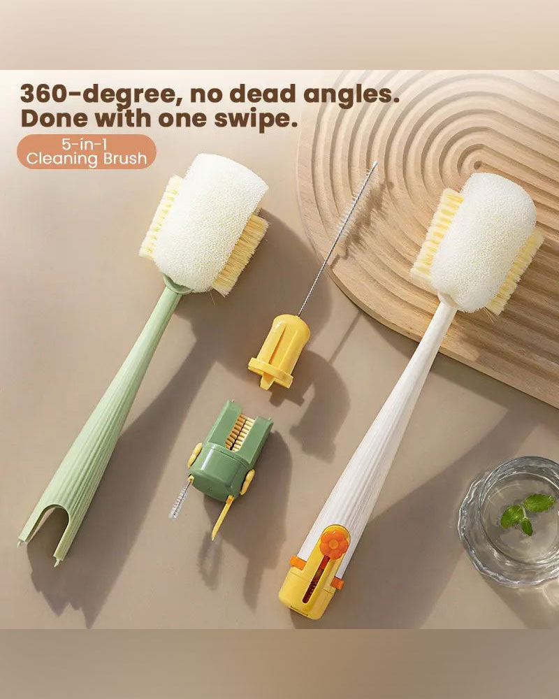 5-in-1 Bottle Cleaning Brush