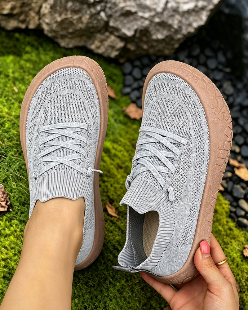 Walking Sneakers Comfort Flat