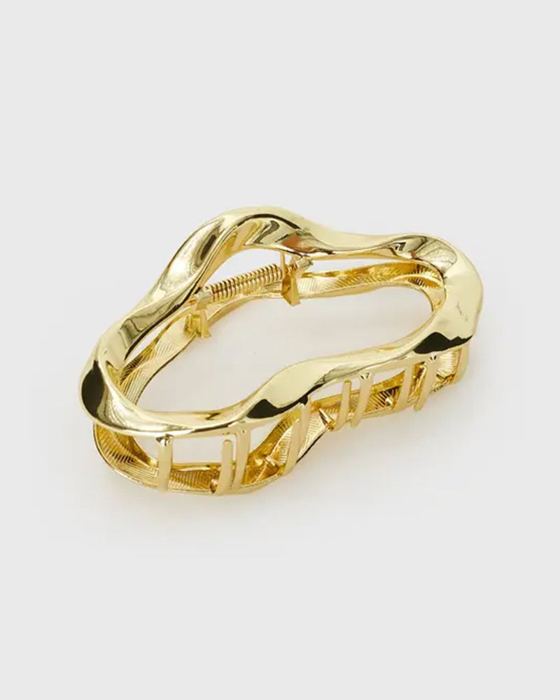 Take It Off Hair Clip Gold