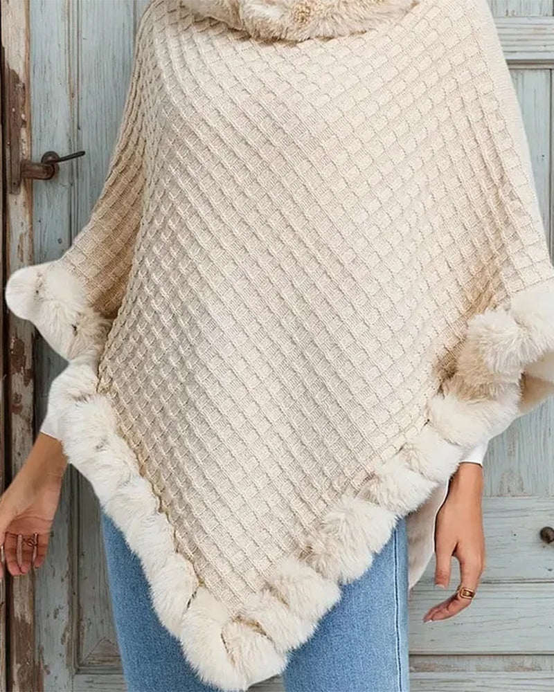 Ultra Warm Knitted Woman Scarf