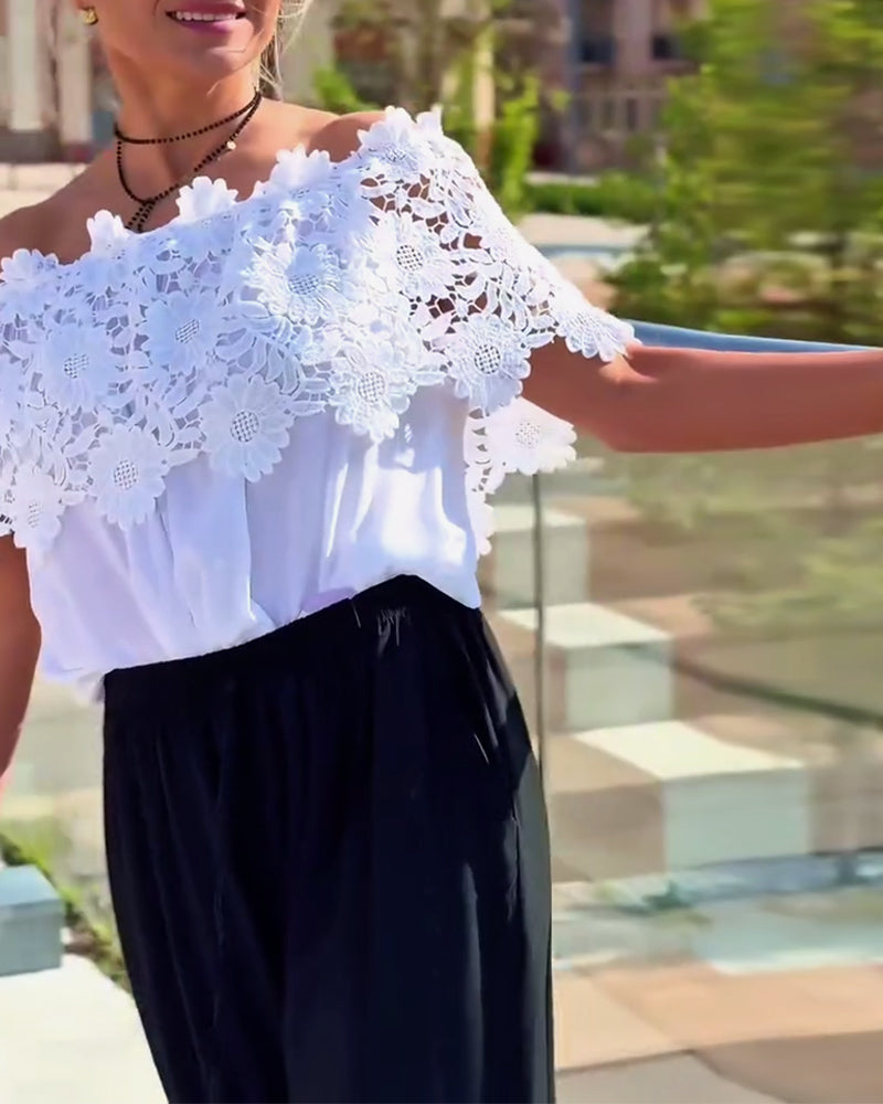 Lace Fashion Design Blouse