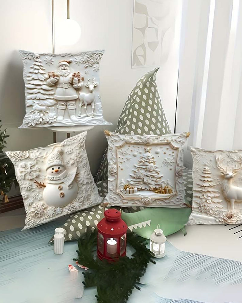 Elegant Christmas Decorative Pillowcases