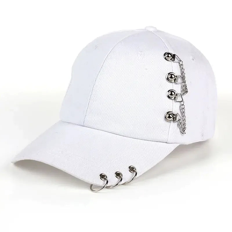 Iron Hoop Personalized Korean Style Baseball Cap